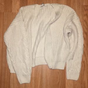 NEW Creamy White Chunky Knitted Cardigan